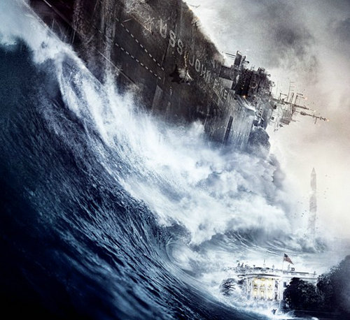 末日的地球：世纪海啸海报图片