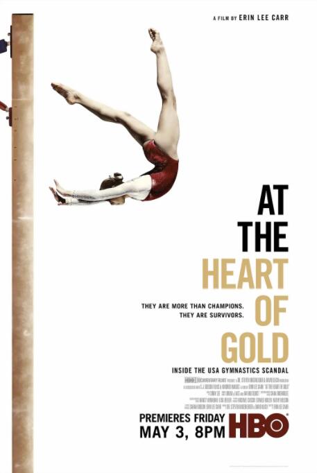 在金牌的核心：美国体操丑闻海报